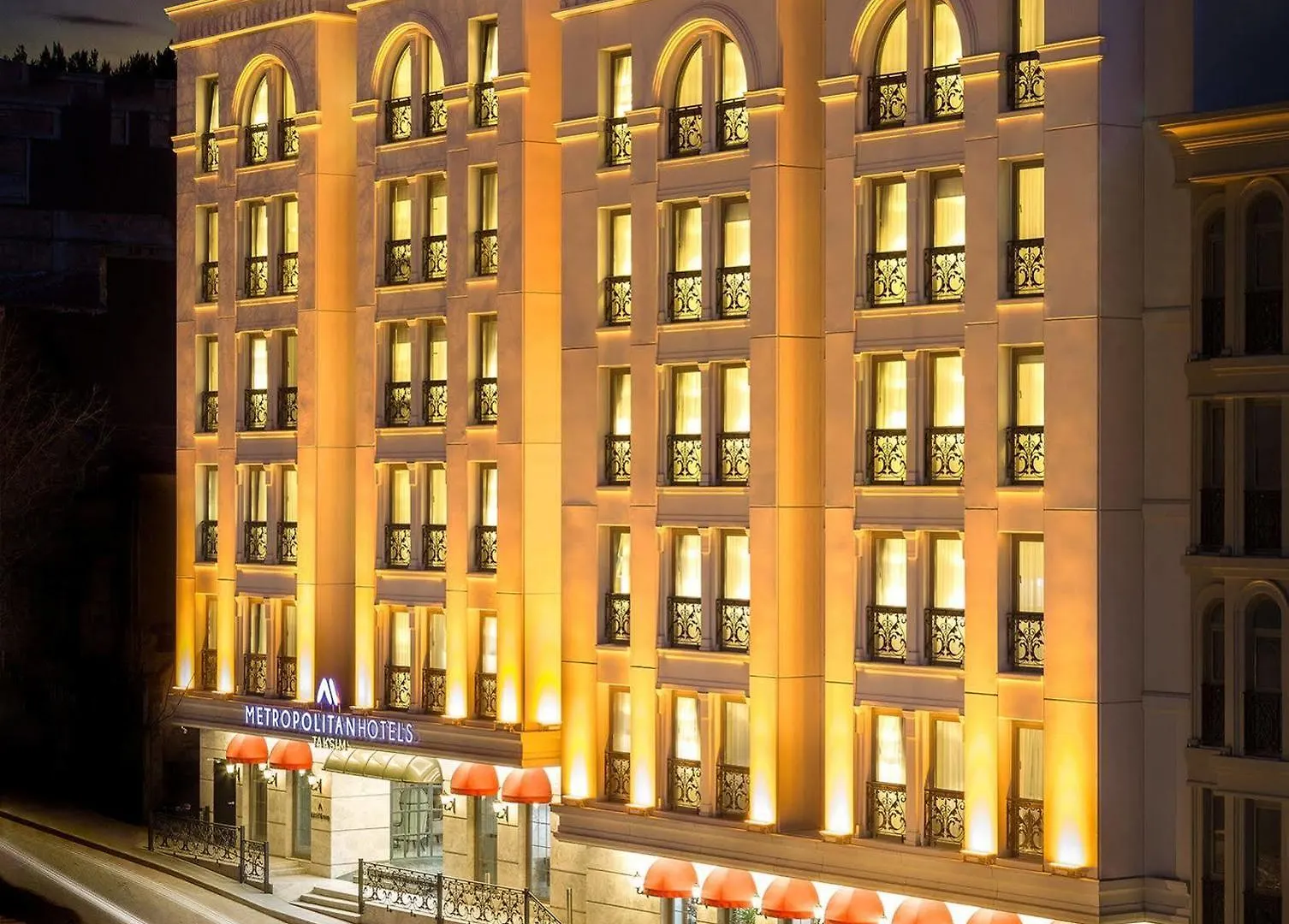 Metropolitan Hotels Taksim location