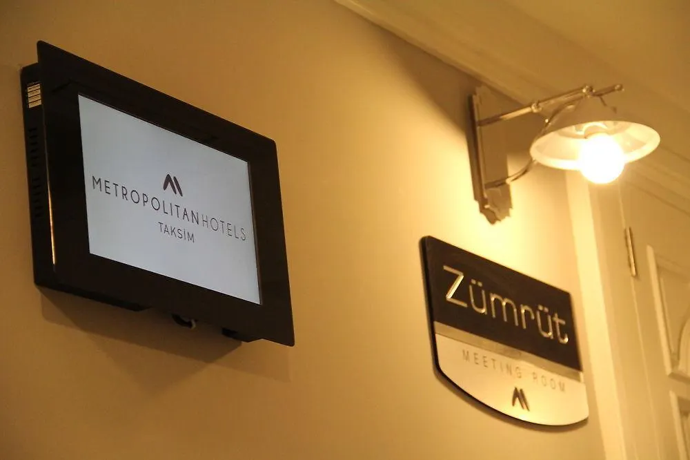 Metropolitan Hotels Taksim Istanbul